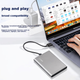 Жорсткий диск Xiaopan (XDISK) X9Pro 1TB 2.5" USB 3.0 External Space Gray - зображення 4