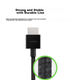 Удлинительный кабель BELKIN HDMI 2.1, кабель для подключения монитора 48 Гбит/с, кабель для передачи видео высокой четкости 4K Dynamic HDR, цифровой кабель EARC 8K, плетеный, 2 метра, AV10176 - изображение 2