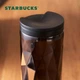 Термокружка Starbucks из нержавеющей стали 473 мл Черно-золотой (100027612892) - изображение 2