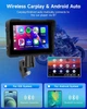Мото навигационный дисплей Rimoody RM, 5”, Wireless CarPlay/Android Auto, Bluetooth, IP67 - изображение 2