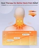 Обогреватель и массажер для шеи NeoNeck Flikeze, красный свет, тракция, 5 режимов, аккумуляторный - изображение 4