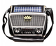 Радіоприймач Golon RX-455S Solar із сонячною панеллю, FM/AM/SW, USB, microSD, акумуляторний, Power Bank, портативна колонка 4 Вт Silver - зображення 4