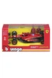 Автомодель с фигуркой Ferrari Racing SF-24 Bburago цвет красный Bburago ЦБ-00283050 - изображение 10