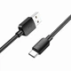 Кабель USB C для зарядки и передачи данных 2.4A 1м совместим с смартфонами и планшетами Hoco X96 белый - изображение 7
