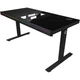 Комп'ютерний стіл Lorgar ELITE 90G Glass Black (LRG-DE90G) - зображення 8