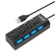 USB HUB M-Tech Кнопка живлення 4 порти для підключення пристроїв та розширення можливостей комп'ютера - зображення 6