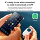 Брелок-антипотеря Hoco E94 для iPhone iPad поддержка Apple Find My фиолетовый с длительным сроком службы батареи - изображение 3