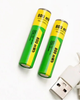 Аккумуляторные батарейки Lithium-ion 800mAh AAA-7 Type-C для устройств и гаджетов быстрая зарядка 2 шт - изображение 8