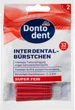 Ультратонкі міжзубні щітки Dontodent Interdentalbürsten ISO 2 (0,4 мм), 32 шт - зображення 1