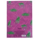 Книга записная Axent Leopard А4, 96 листов, клетка, розовая 8422-555-A - изображение 4