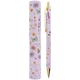 Ручка кулькова автоматична Axent Morning Dew Turnowsky AB1107-02-2-A-TR, 0.7 мм, синя - зображення 1