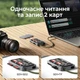 Картридер Ugreen CM868 USB-C 3.0 SD/microSD до 170 МБ/с з футляром для зберігання Сірий (55886) - зображення 4