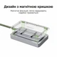 Картридер Ugreen CM868 USB-C 3.0 SD/microSD до 170 МБ/с з футляром для зберігання Сірий (55886) - зображення 7