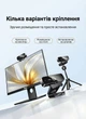 Веб-камера Ugreen CM927 2K QHD 2560x1440 30fps Автофокус з динаміком та мікрофоном USB 1.5 м Чорна (75594) - зображення 6
