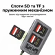 Картридер Ugreen CM868 USB-C 3.0 SD/microSD до 170 МБ/с з футляром для зберігання Сірий (55886) - зображення 10