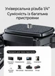 Штатив підлоговий Ugreen LP898 для телефону та камери 182 см 3D-головка Чорний (55445) - зображення 14