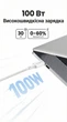 Кабель Ugreen L502 USB Type-C - USB Type-C 100W 5A PD 3.0 0.5 м Черный (35203) - изображение 5