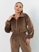 Комбинезон ISSA PLUS SA-703 L/XL темно-бежевый (issa2007682789061) - изображение 4
