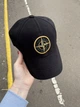 Бейсболка кепка Stone Island чорна з жовтим 57-59 - изображение 4