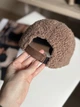 Кепка бейсболка баранчик Тедді Ugg з вушками жіноча тепла - зображення 6