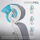 Офісне крісло OfficePro Skyline OC680-W-DG-DG (OC680-W-DG-DG) OfficePro OC680-W-DG-DG 970029 - зображення 13