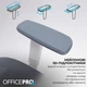 Офісне крісло OfficePro Skyline OC680-W-DG-DG (OC680-W-DG-DG) OfficePro OC680-W-DG-DG 970029 - зображення 14