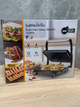 Гриль электрический прижимной Luma Bella LB-58022 антипригарное покрытие для мяса овощей сэндвичей 850Вт Черный с серым - изображение 5