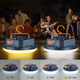 Лампа павер-банк 6600 mAh LED 15W-30 світлодіодів MOS-13 (Тепле світло) Акумуляторний кемпінговий ліхтар Mos Lighting - зображення 4