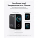 Зарядний пристрій Anker Laptop GaN 140W 3xUSB-C PD3.1 + USB-A + display + cable Black (B2697GZ1) ANKER B2697GZ1 970236 - зображення 4