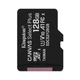 Карта пам'яті Kingston 128 GB microSDXC Class 10 UHS-I Canvas Select Plus + SD Adapter SDCS2/128GB - зображення 3