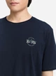 Футболка хлопковая длинная мужская Tom Tailor 1047774-10668 L Sky Captain Blue (4069402241943) - изображение 4