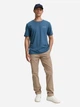 Футболка хлопковая длинная мужская Tom Tailor 1047774-38224 L Real Teal Blue (4069402242155) - изображение 3