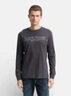Лонгслив мужской Tom Tailor 1047769-10899 S Tarmac Grey (4069402364307) - изображение 1