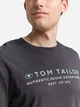 Лонгслив мужской Tom Tailor 1047769-10899 S Tarmac Grey (4069402364307) - изображение 4