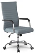 Fotel biurowy Sofotel Boston Szary (5902854510092) - obraz 1