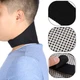 Шейный бандаж с турмалином Self heating neck guard band Черный - изображение 7