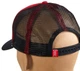 Бейсболка Lucky John BBS червоно-чорна сітчаста One Size (AM-6014) - изображение 2