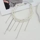 Женское колье с бусинами Pearl Lux - изображение 5