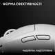 Миша бездротова Logitech G Pro X Superlight 2 White (910-006638) - зображення 2