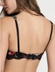 Комплект Victoria’s Secret Шовковий Різнобарвний ,корсетна шнурівка,без push-up 34C-S - зображення 9