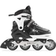 Детские раздвижные ролики SFR Pulsar Black and White 30.5-34 (rk6177) - изображение 2