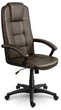Fotel biurowy Sofotel 402C-DARK-BROWN  Obrotowy Ciemny brąz (5903890631499) - obraz 1