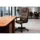 Fotel biurowy Sofotel 402C-DARK-BROWN  Obrotowy Ciemny brąz (5903890631499) - obraz 4