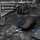 Ігрова миша бездротова Ajazz AJ159 APEX PAW3950 Black - изображение 9