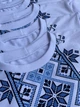 Трикотажная футболка-вышиванка белая 98-XL 98 - изображение 6