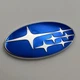 Subaru шильдик 60 мм 30 мм знак субару метал синий вставка в подушку безопасности руль - изображение 5