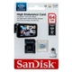 Карта пам'яті microSDXC (UHS-1 U3) SanDisk High Endurance 64Gb class 10 V30 (100Mb/s) (adapterSD) - изображение 2