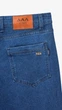 Джинсы Slim Fit однотонные мужские 902 32 Синий shop (2000999453595) - изображение 4