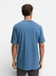 Футболка хлопковая длинная мужская Tom Tailor 1047812-38224 XL Real Teal Blue с принтом (4069402068373) - изображение 2