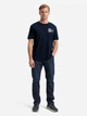 Футболка хлопковая длинная мужская Tom Tailor 1047795-10668 XL Sky Captain Blue с принтом (4069402035290) - изображение 3